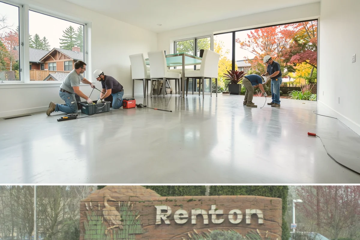 Vinyl Siding Installation in Renton, King County, WA - Vinyl installs year-round, though we prefer mild days since cold panels are more brittle to handle and cut.
