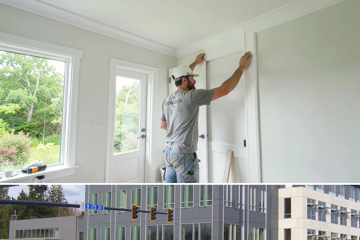 Vinyl Siding Installation in Shoreline, King County, WA - Vinyl installs year-round, though we prefer mild days since cold panels are more brittle to handle and cut.