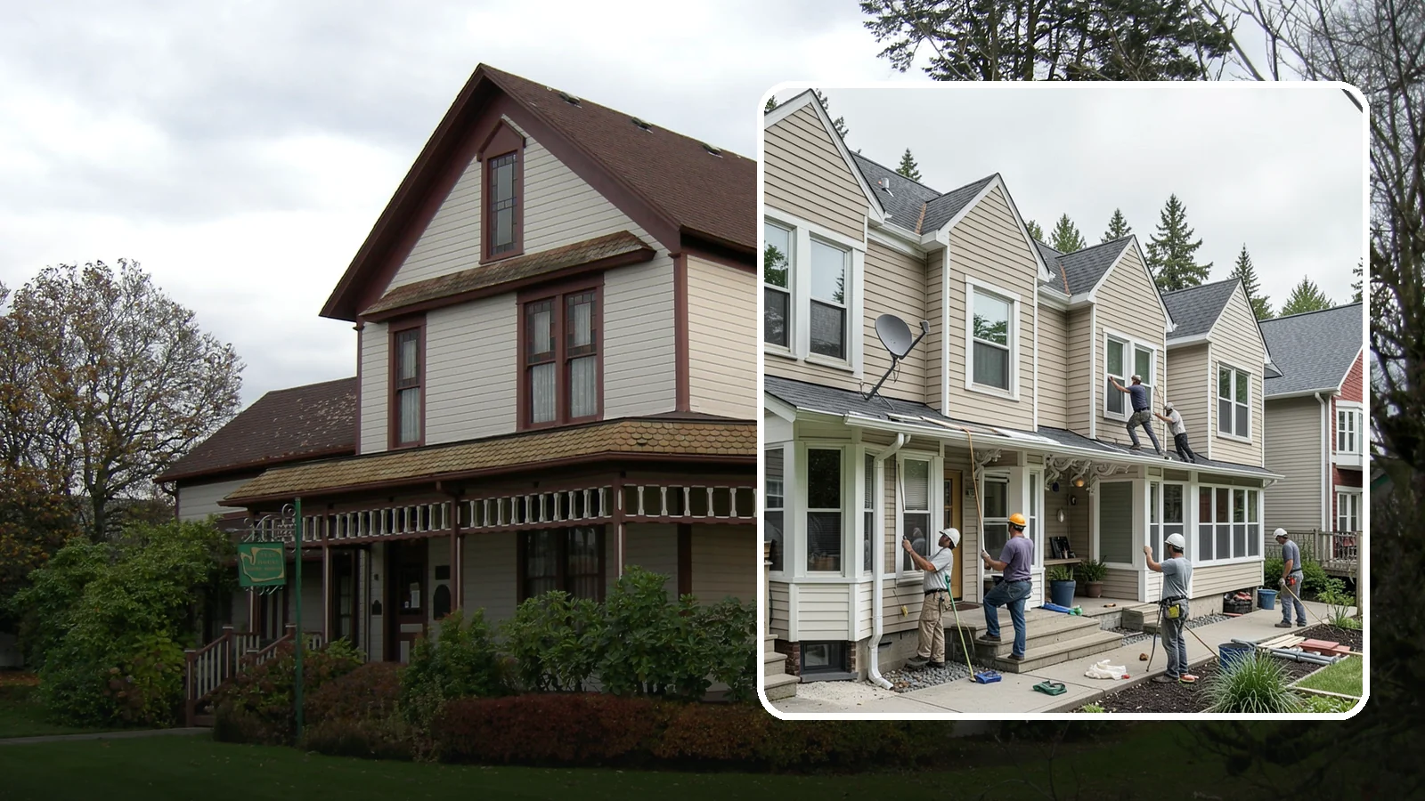 Vinyl Siding Installation in Sumner, Pierce County, WA - We install budget-friendly vinyl siding that resists moisture and needs virtually no painting in the PNW.