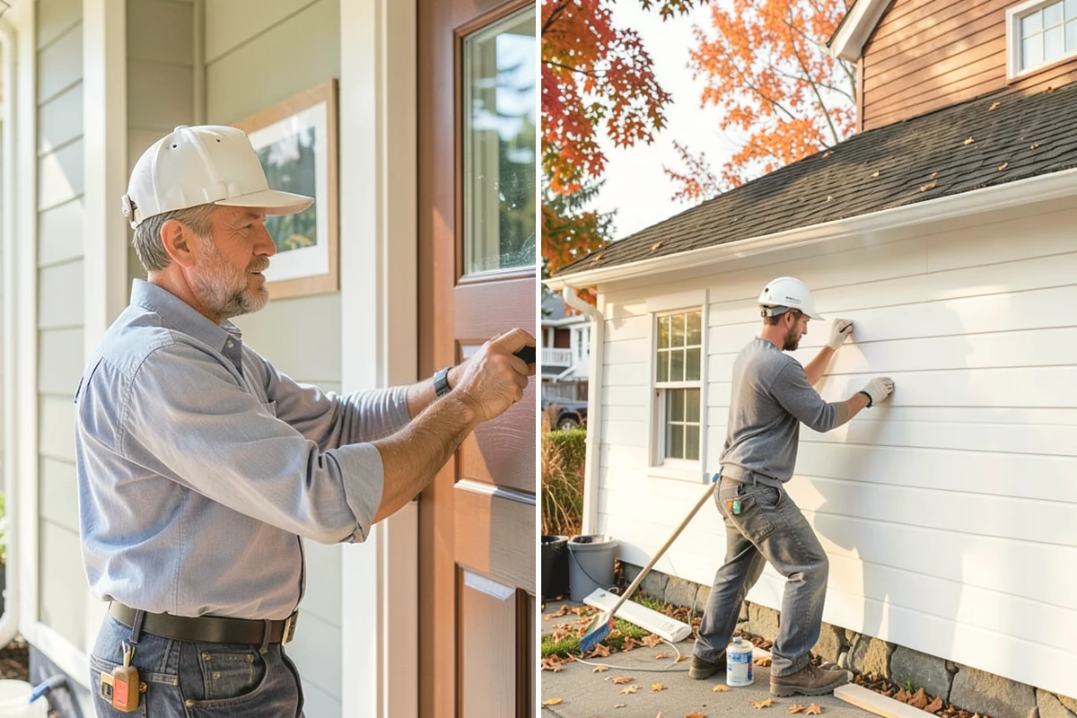 Vinyl Window Installation in Black Diamond, King County, WA - Measure openings and review vinyl frame and glass options