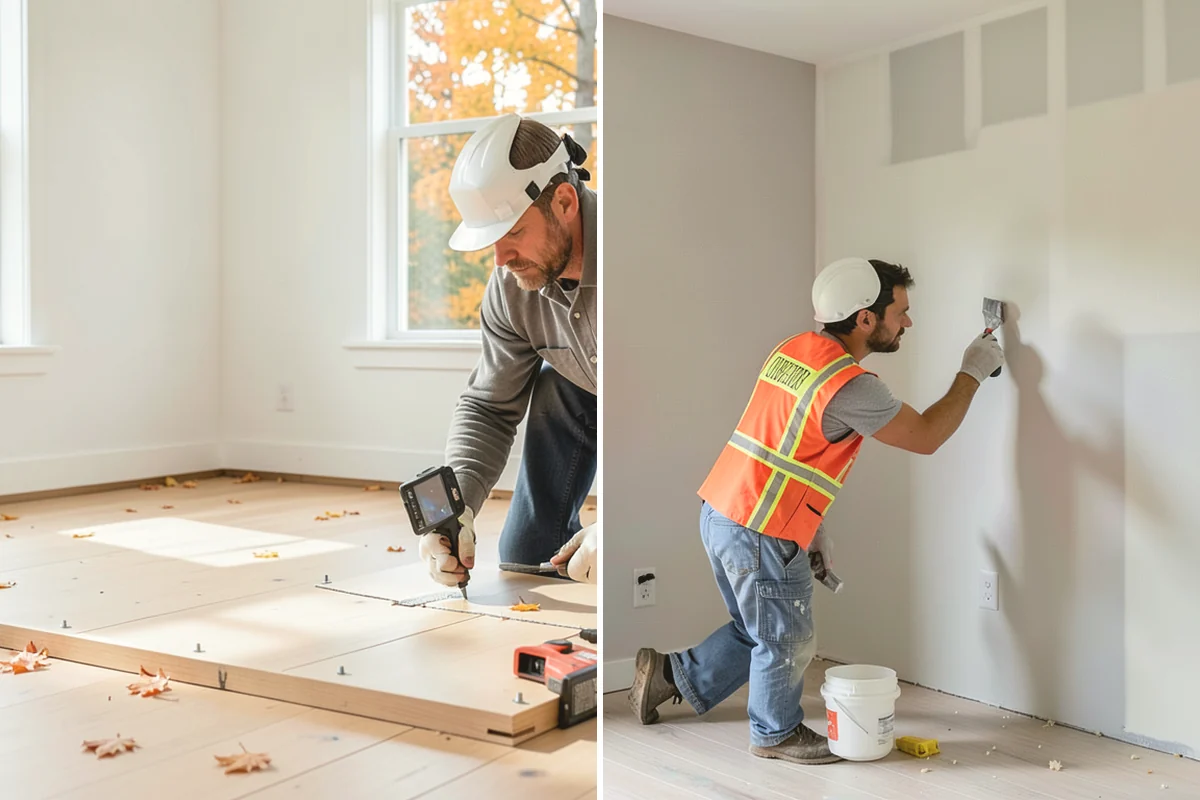 Vinyl Window Installation in Burien, King County, WA - Measure openings and review vinyl frame and glass options
