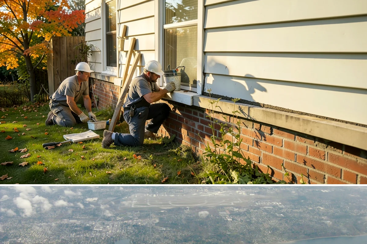 Vinyl Window Installation in Burien, King County, WA - Vinyl installs go smoothly year-round, and we prioritize sealing each opening quickly when working through the rainy months.