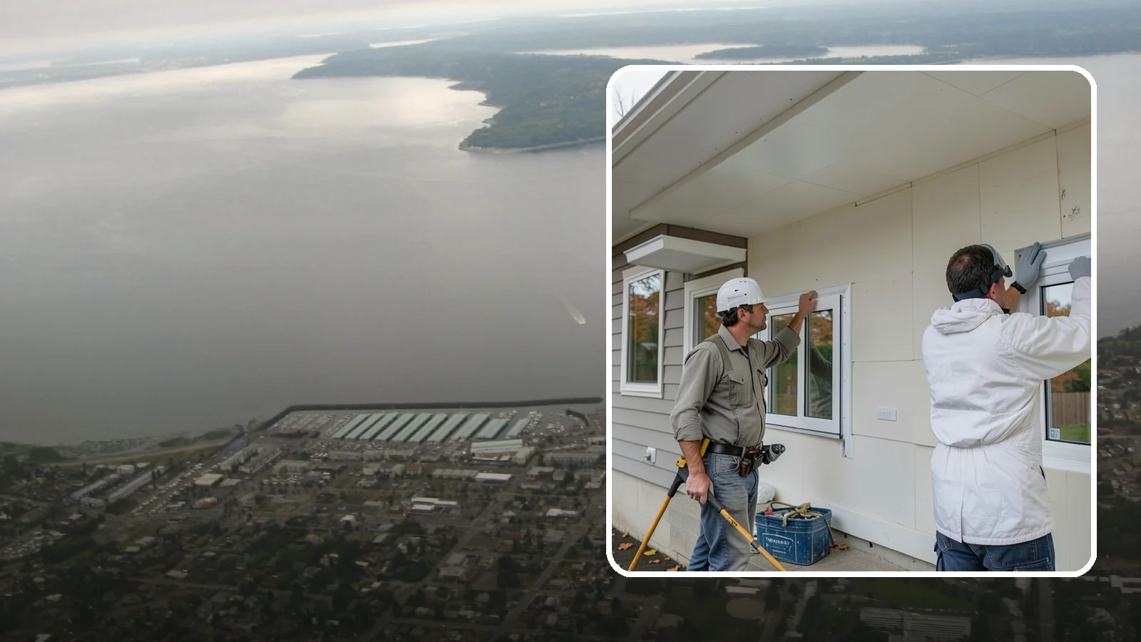 Vinyl Window Installation in Des Moines, King County, WA - Fitting durable, low-maintenance vinyl windows that resist the moisture and rot common to Western Washington homes.