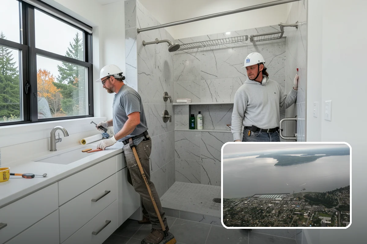 Vinyl Window Installation in Des Moines, King County, WA - No painting or refinishing over the window's life