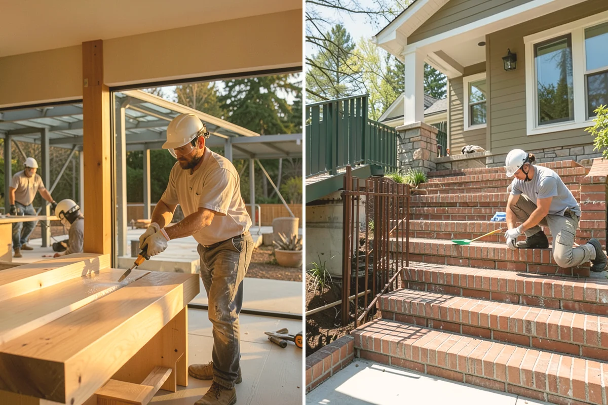 Vinyl Window Installation in Edmonds, Snohomish County, WA - Measure openings and review vinyl frame and glass options