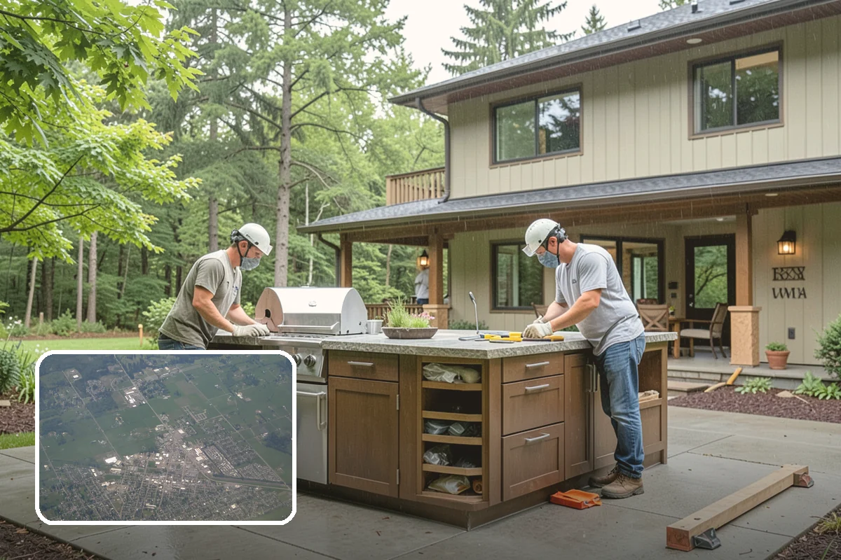 Vinyl Window Installation in Enumclaw, King County, WA - No painting or refinishing over the window's life
