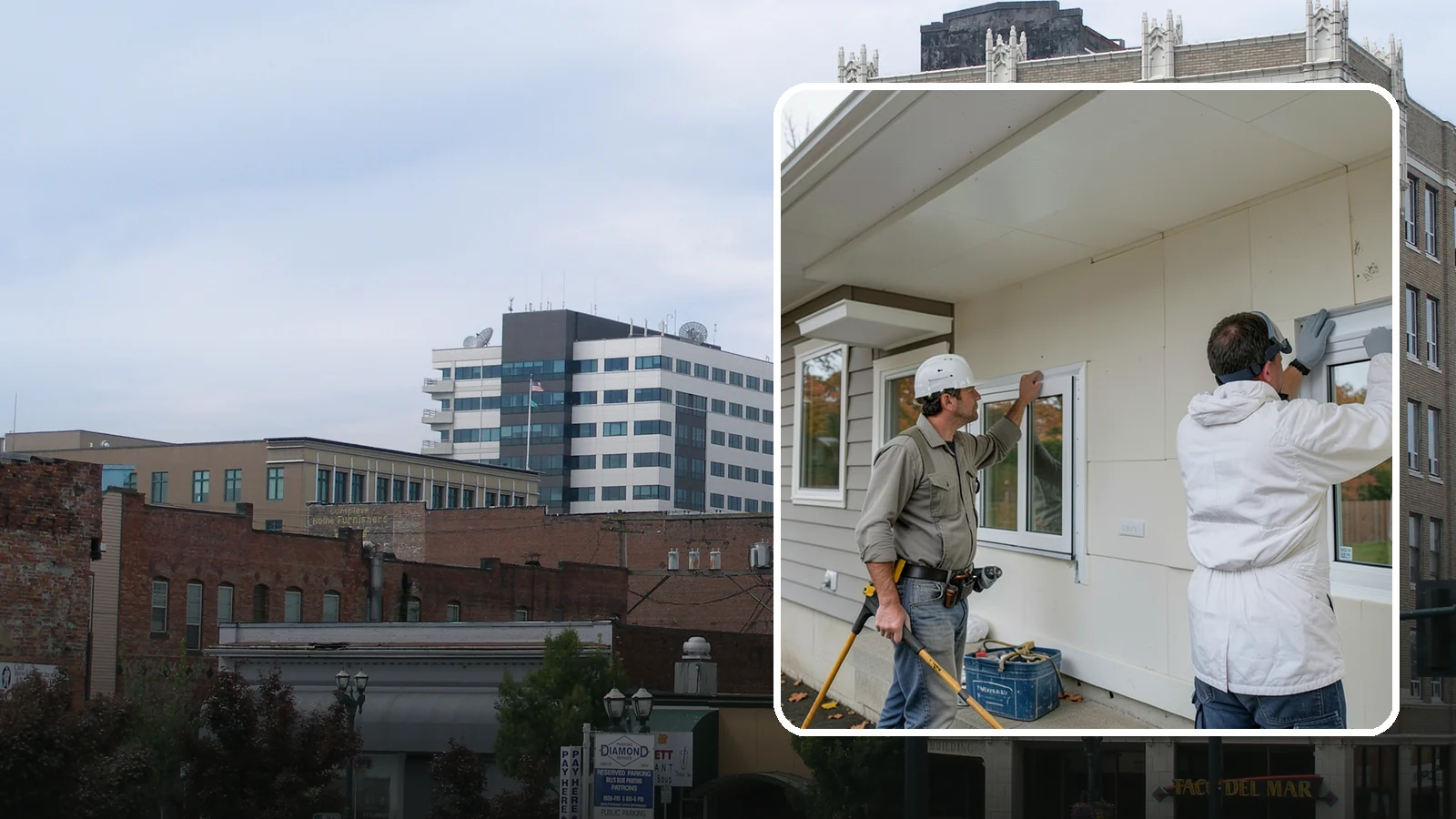 Vinyl Window Installation in Everett, Snohomish County, WA - Fitting durable, low-maintenance vinyl windows that resist the moisture and rot common to Western Washington homes.
