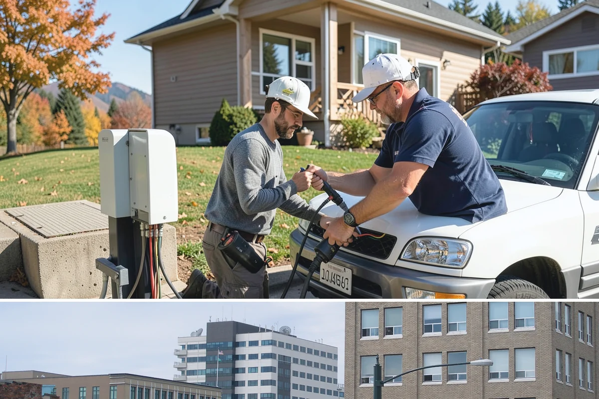 Vinyl Window Installation in Everett, Snohomish County, WA - Vinyl installs go smoothly year-round, and we prioritize sealing each opening quickly when working through the rainy months.