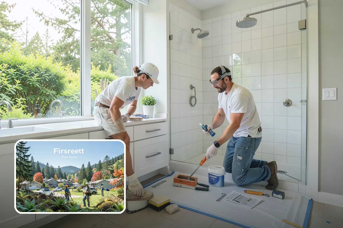 Vinyl Window Installation in Fircrest, Pierce County, WA - No painting or refinishing over the window's life