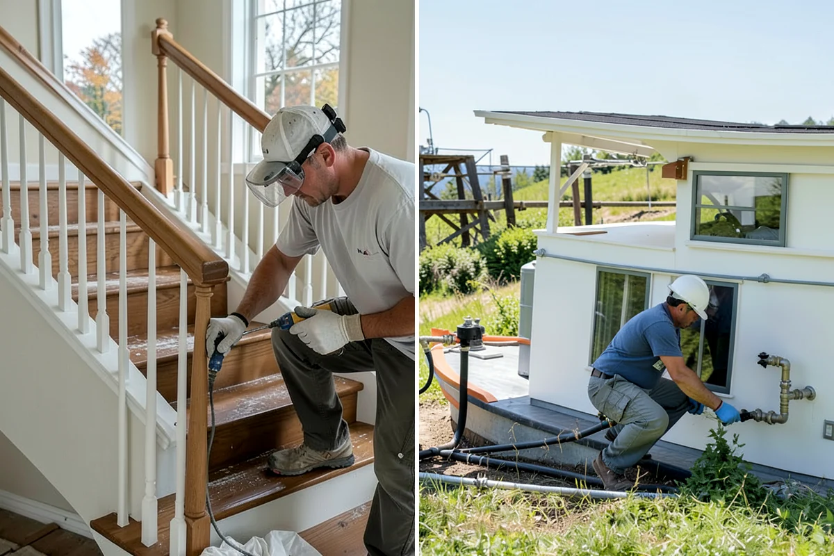 Vinyl Window Installation in Fircrest, Pierce County, WA - Measure openings and review vinyl frame and glass options