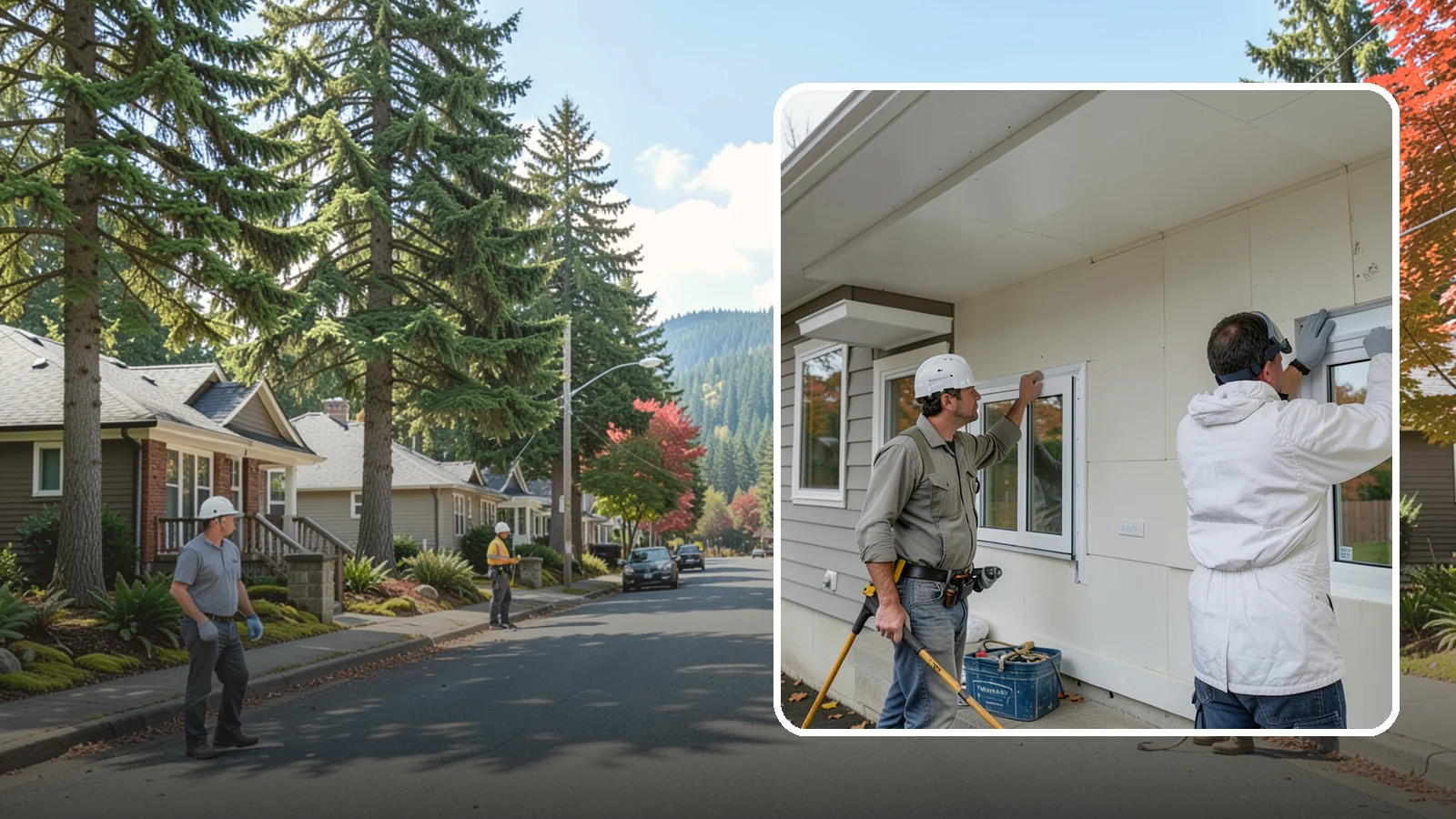 Vinyl Window Installation in Hunts Point, King County, WA - Fitting durable, low-maintenance vinyl windows that resist the moisture and rot common to Western Washington homes.