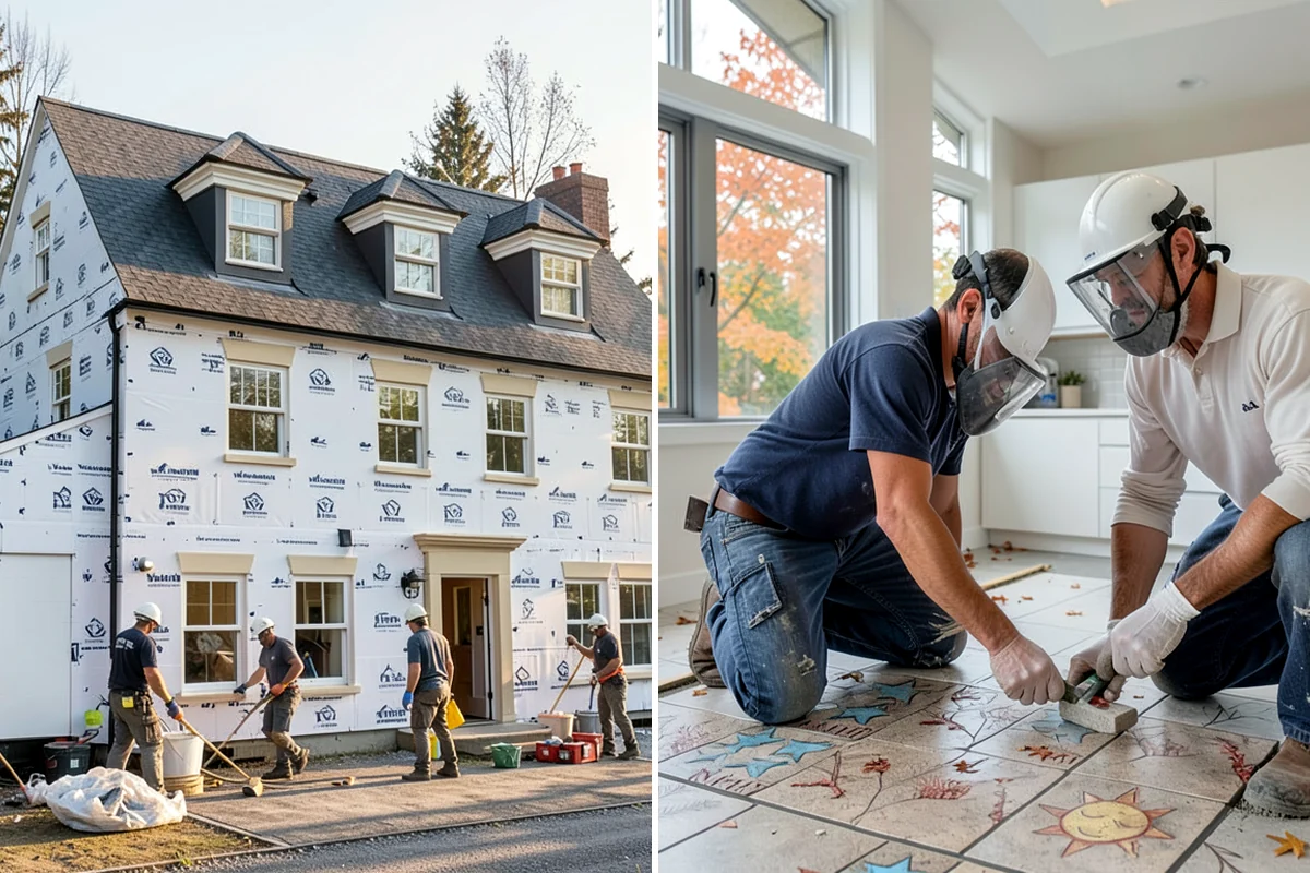 Vinyl Window Installation in Hunts Point, King County, WA - Measure openings and review vinyl frame and glass options
