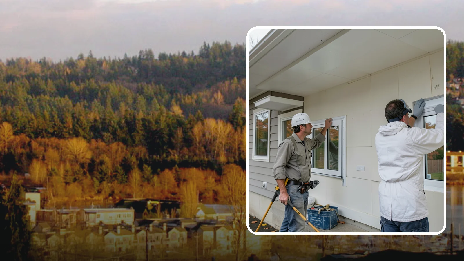 Vinyl Window Installation in Kenmore, King County, WA - Fitting durable, low-maintenance vinyl windows that resist the moisture and rot common to Western Washington homes.