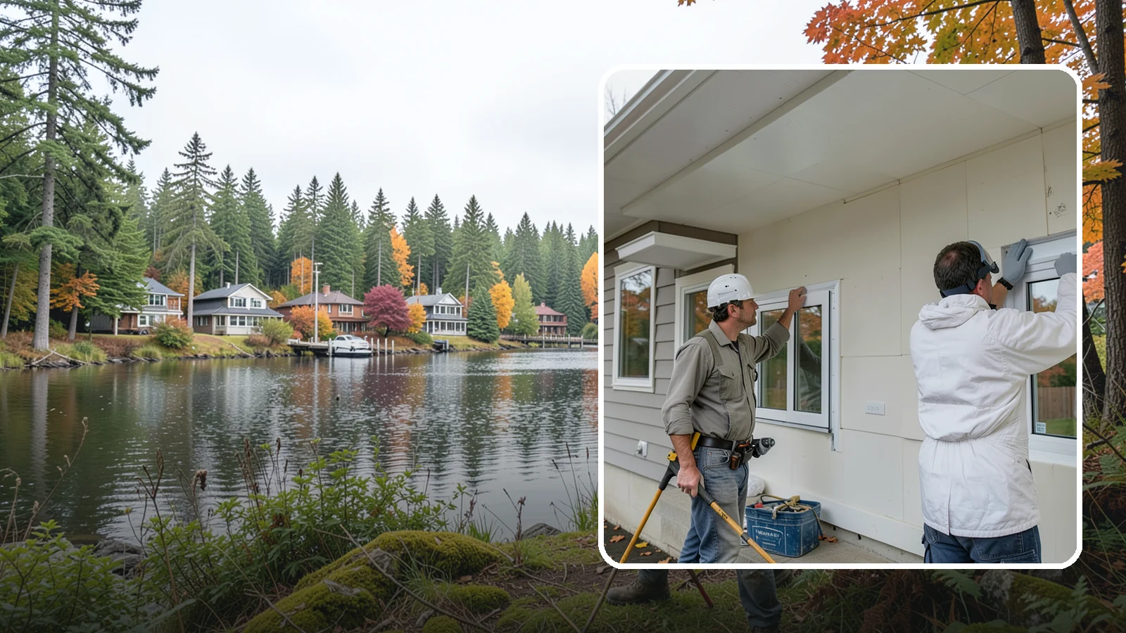 Vinyl Window Installation in La Conner, Skagit County, WA - Fitting durable, low-maintenance vinyl windows that resist the moisture and rot common to Western Washington homes.