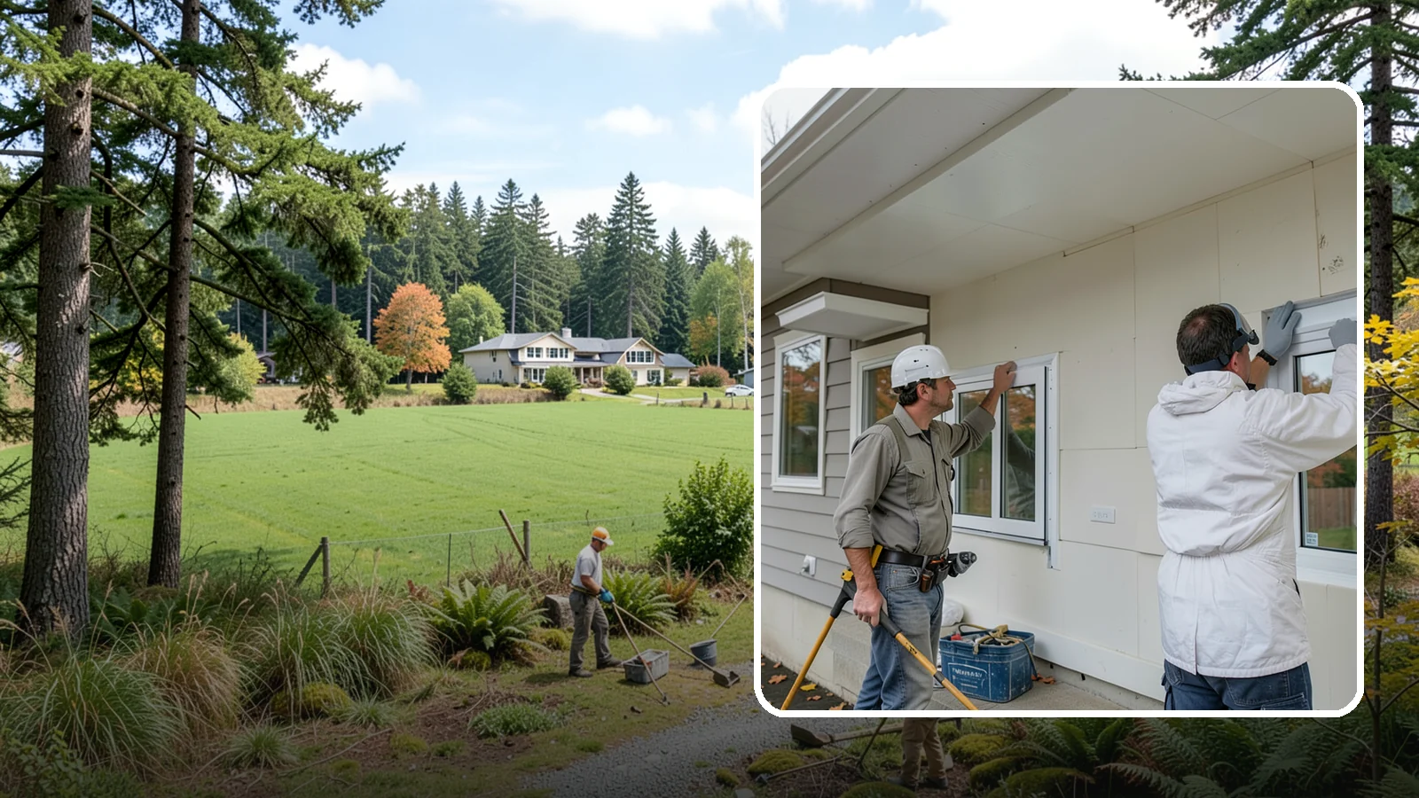 Vinyl Window Installation in Lyman, Skagit County, WA - Fitting durable, low-maintenance vinyl windows that resist the moisture and rot common to Western Washington homes.