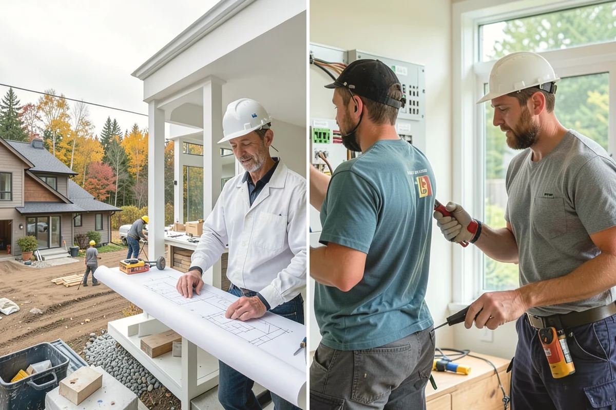 Vinyl Window Installation in Mill Creek, Snohomish County, WA - Measure openings and review vinyl frame and glass options