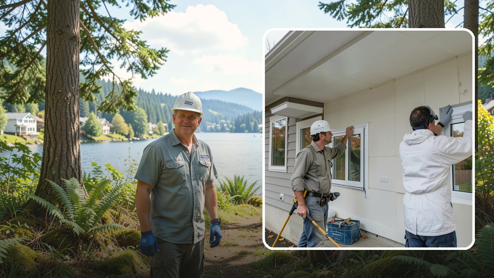 Vinyl Window Installation in Milton, King County, WA - Fitting durable, low-maintenance vinyl windows that resist the moisture and rot common to Western Washington homes.