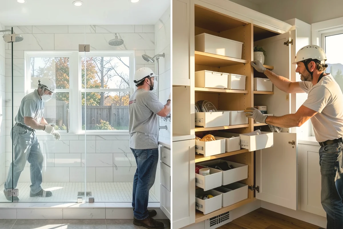 Vinyl Window Installation in Mountlake Terrace, Snohomish County, WA - Measure openings and review vinyl frame and glass options