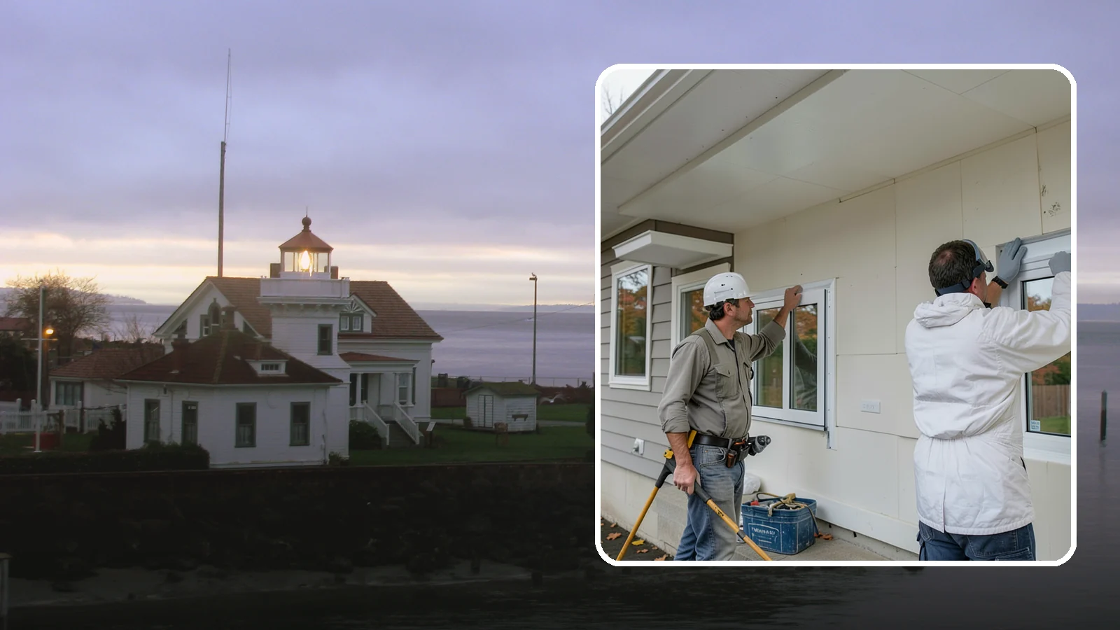 Vinyl Window Installation in Mukilteo, Snohomish County, WA - Fitting durable, low-maintenance vinyl windows that resist the moisture and rot common to Western Washington homes.