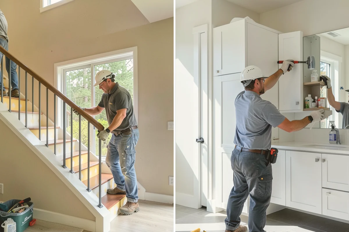 Vinyl Window Installation in Newcastle, King County, WA - Measure openings and review vinyl frame and glass options