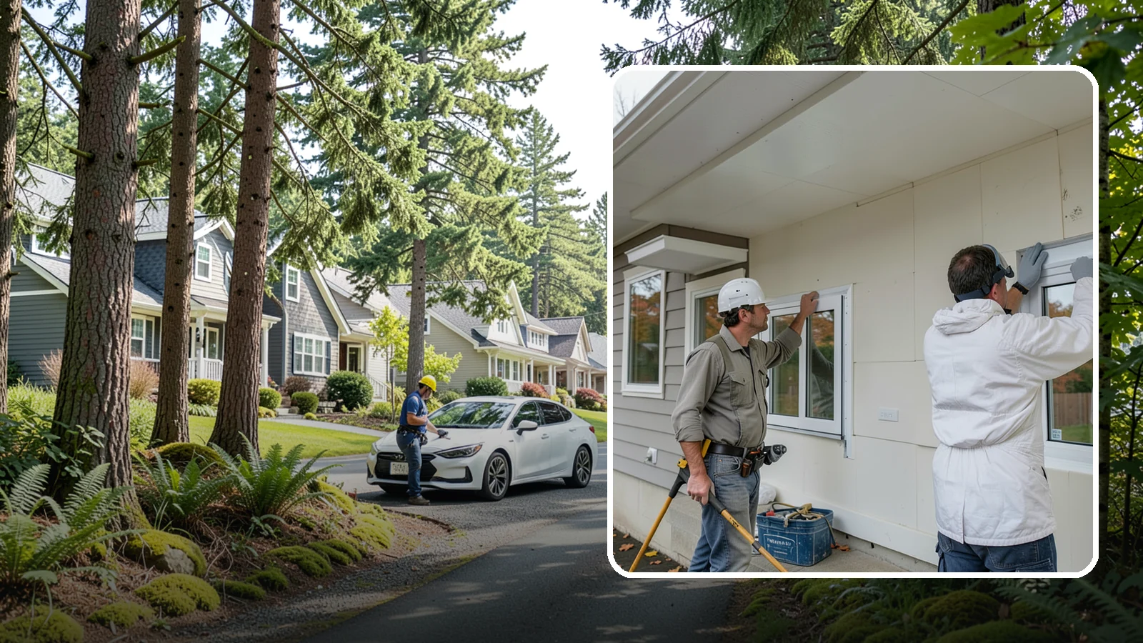 Vinyl Window Installation in Normandy Park, King County, WA - Fitting durable, low-maintenance vinyl windows that resist the moisture and rot common to Western Washington homes.