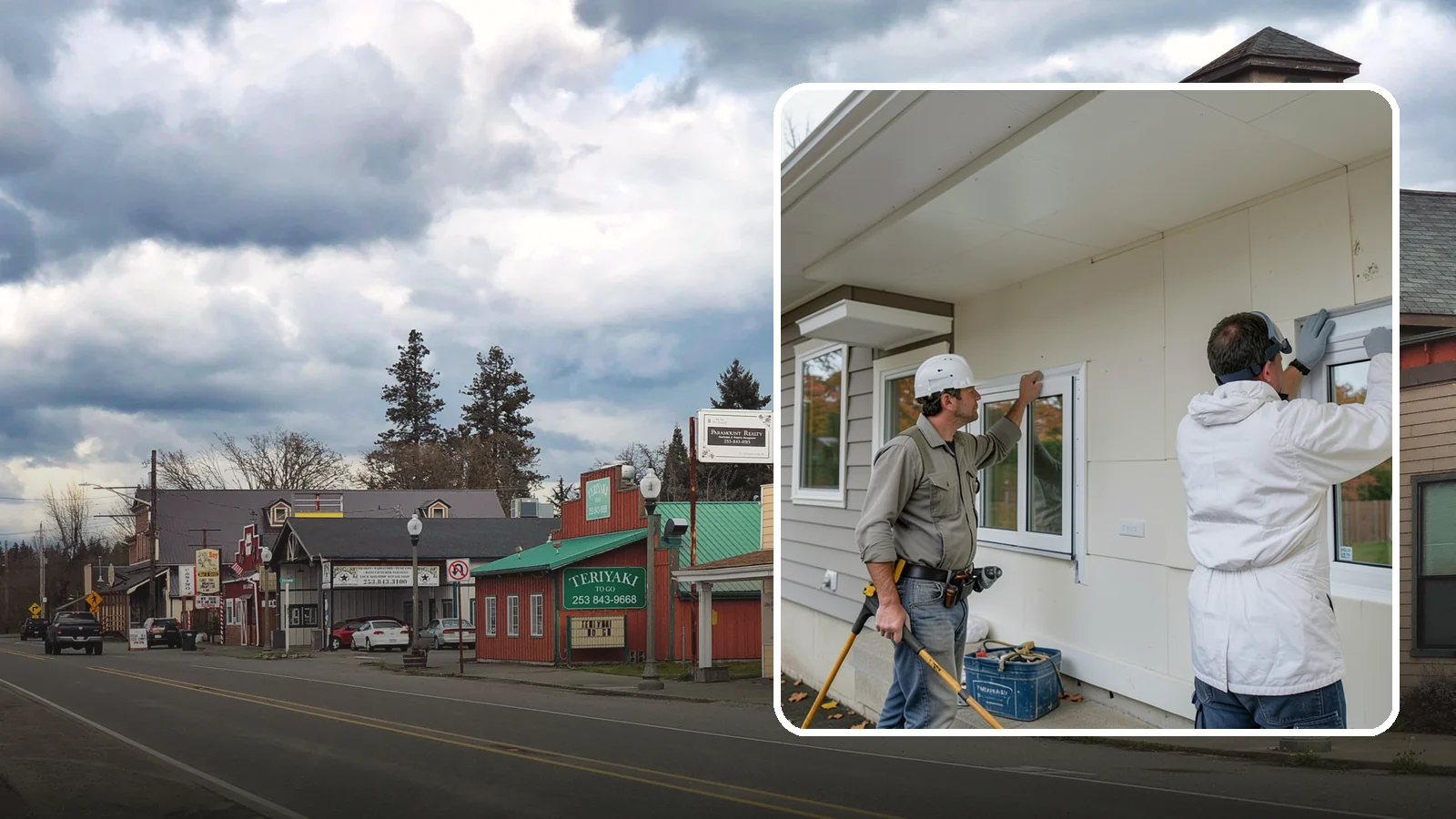 Vinyl Window Installation in Roy, Pierce County, WA - Fitting durable, low-maintenance vinyl windows that resist the moisture and rot common to Western Washington homes.