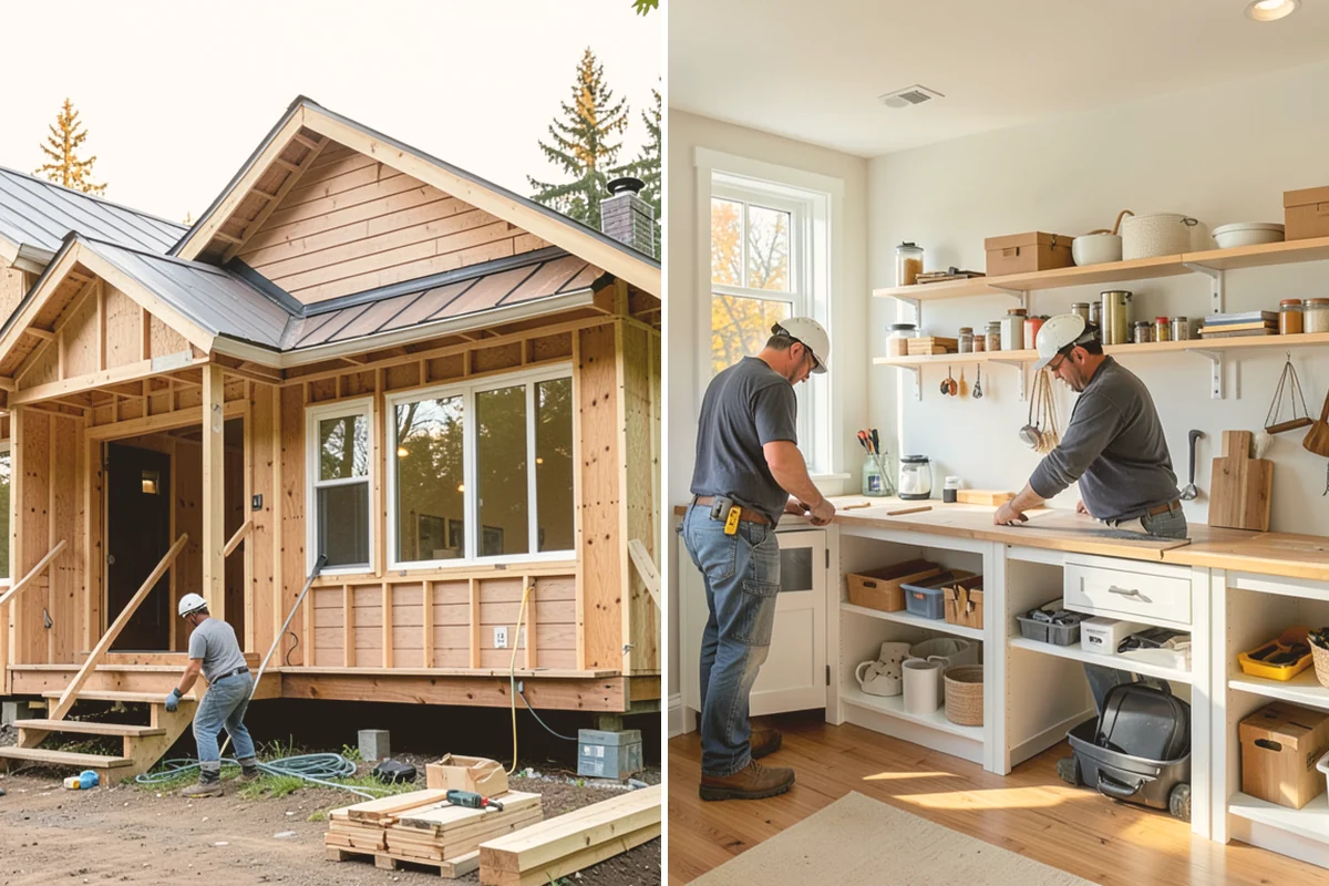 Vinyl Window Installation in Sammamish, King County, WA - Measure openings and review vinyl frame and glass options