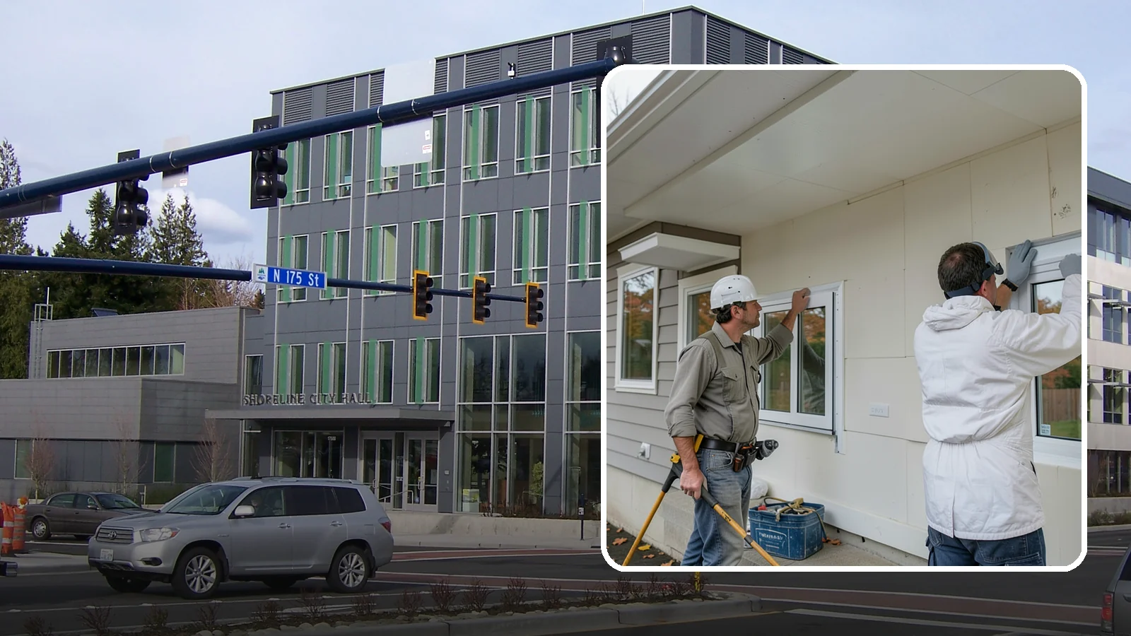 Vinyl Window Installation in Shoreline, King County, WA - Fitting durable, low-maintenance vinyl windows that resist the moisture and rot common to Western Washington homes.