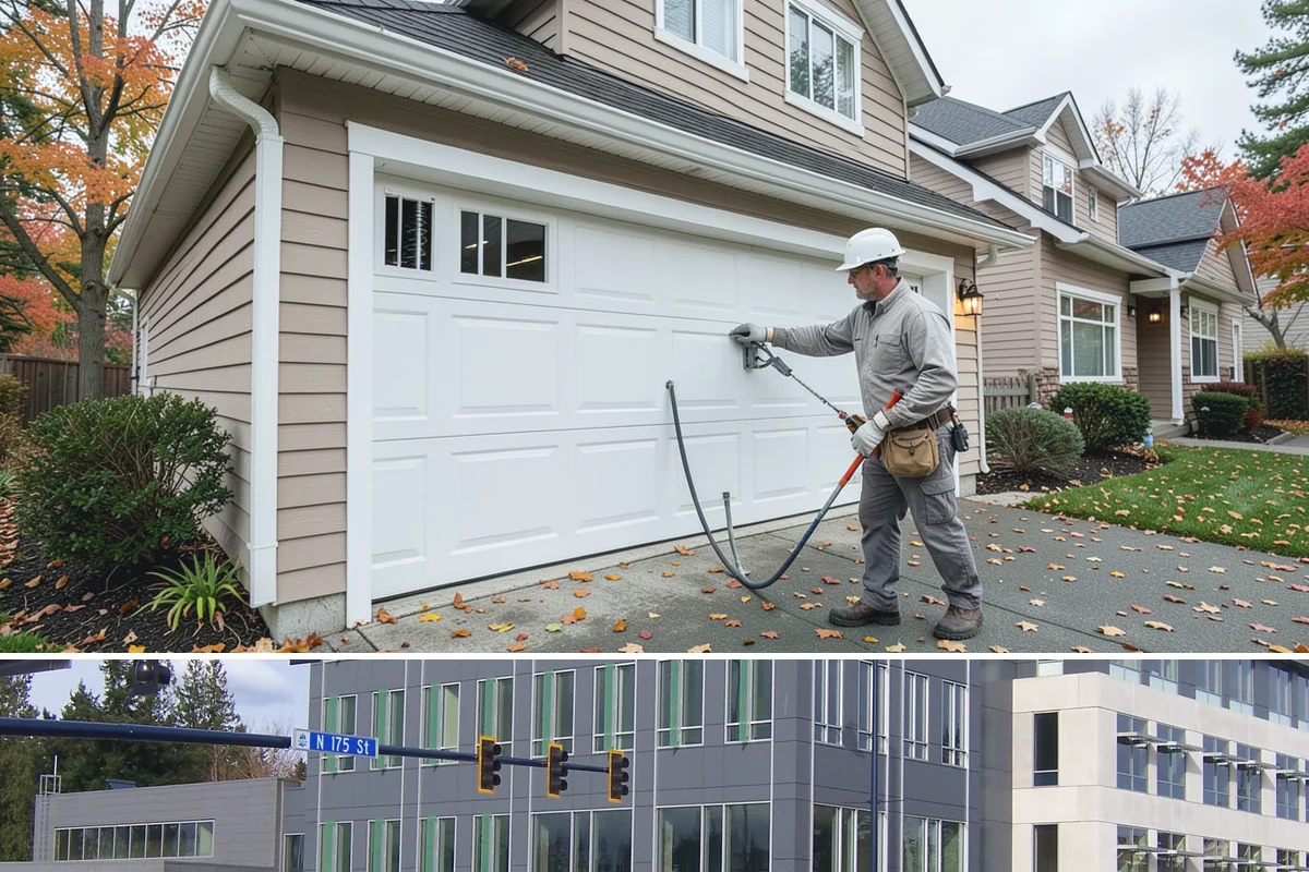 Vinyl Window Installation in Shoreline, King County, WA - Vinyl installs go smoothly year-round, and we prioritize sealing each opening quickly when working through the rainy months.