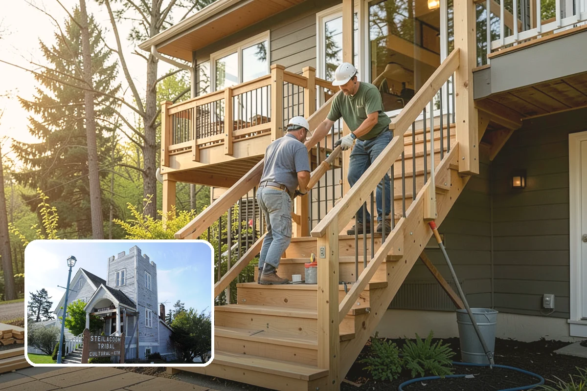Vinyl Window Installation in Steilacoom, Pierce County, WA - No painting or refinishing over the window's life