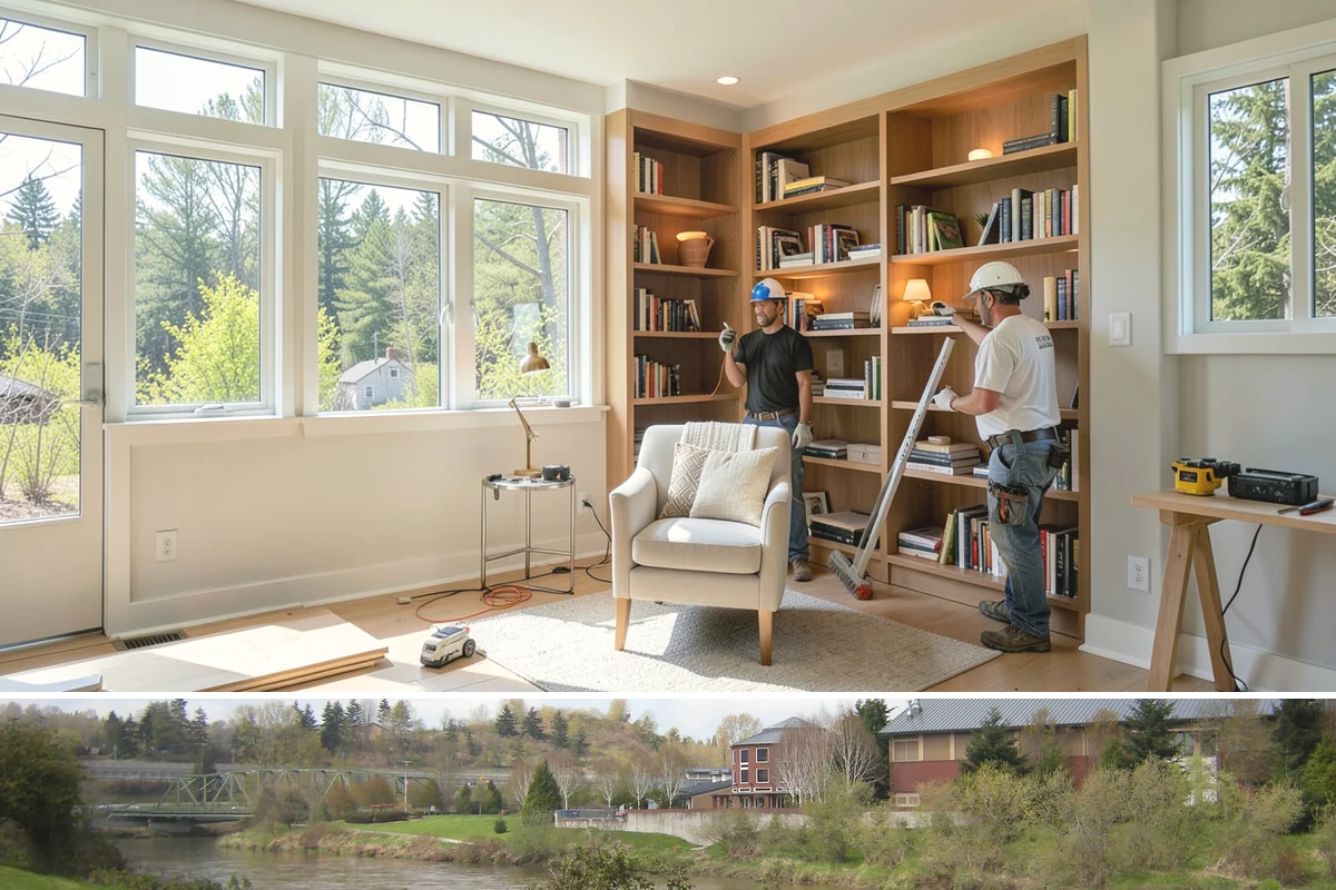 Vinyl Window Installation in Tukwila, King County, WA - Vinyl installs go smoothly year-round, and we prioritize sealing each opening quickly when working through the rainy months.