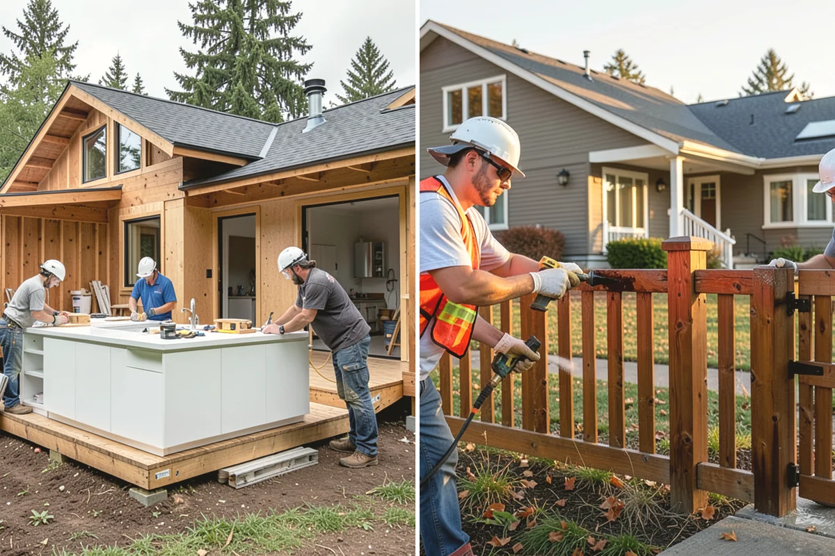 Vinyl Window Installation in University Place, Pierce County, WA - Measure openings and review vinyl frame and glass options