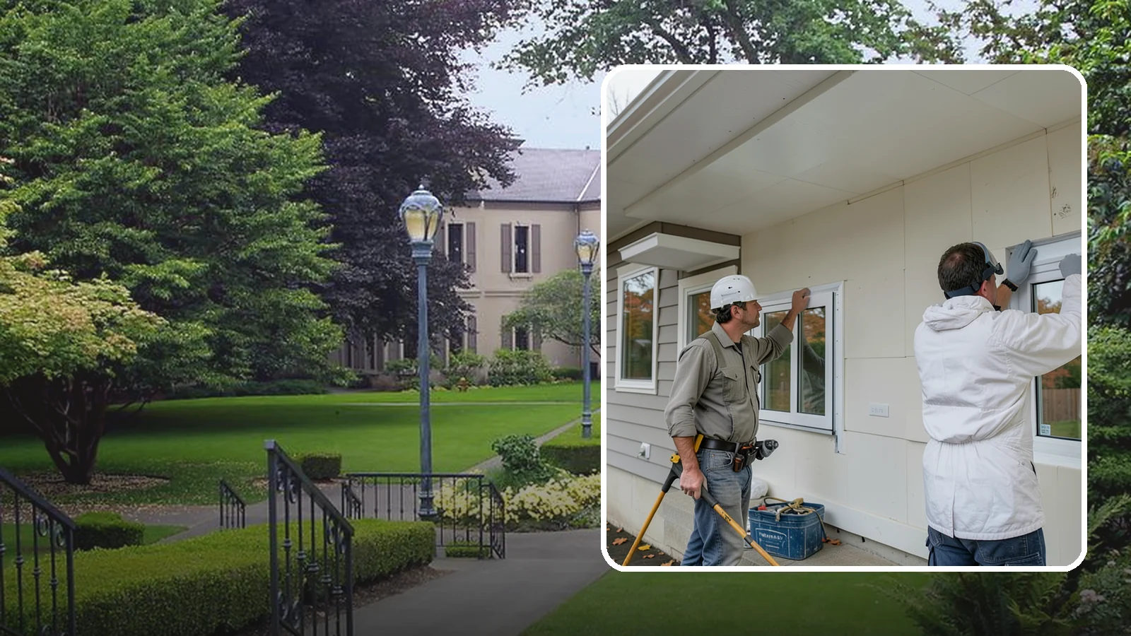 Vinyl Window Installation in Woodinville, King County, WA - Fitting durable, low-maintenance vinyl windows that resist the moisture and rot common to Western Washington homes.