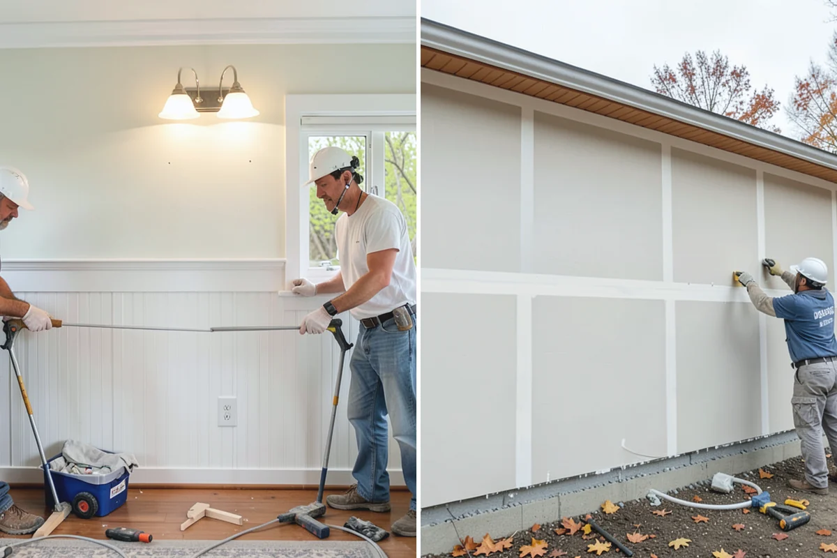Wainscoting Installation in Beaux Arts Village, King County, WA - Choose a wainscoting style, height, and material
