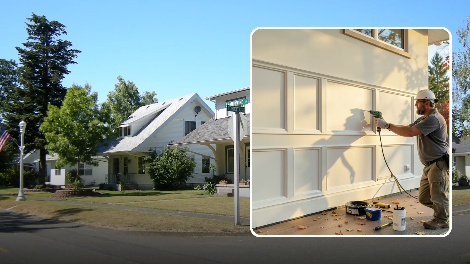 Wainscoting Installation in DuPont, Pierce County, WA - Handsome wainscoting installation that dresses the lower wall with paneling for both style and durability.