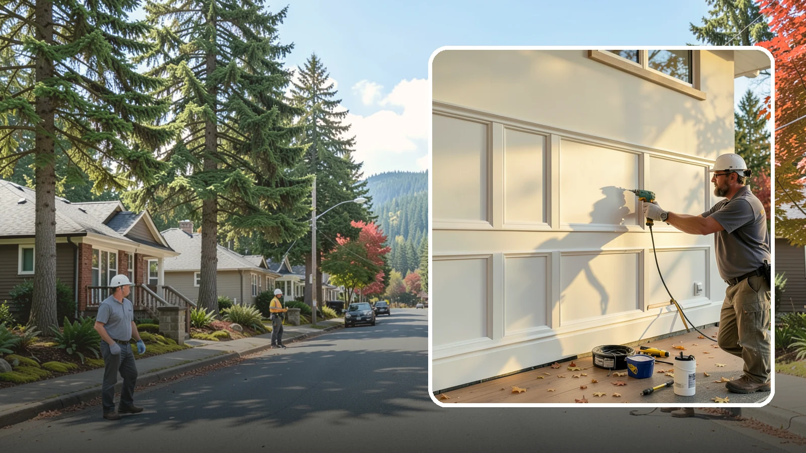 Wainscoting Installation in Hunts Point, King County, WA - Handsome wainscoting installation that dresses the lower wall with paneling for both style and durability.