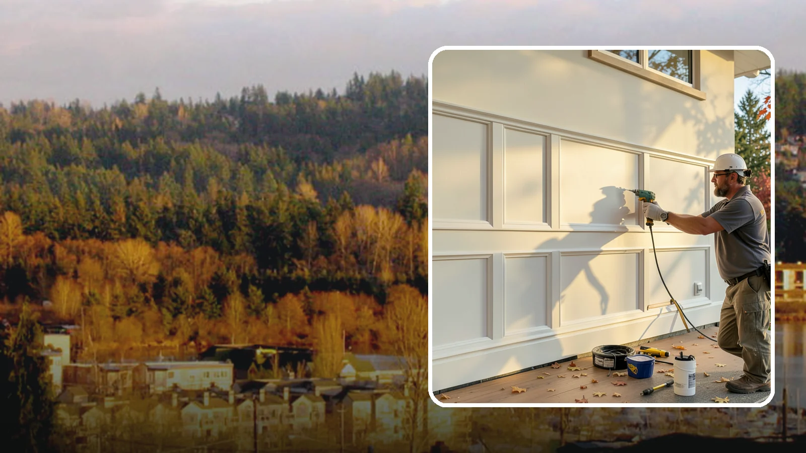 Wainscoting Installation in Kenmore, King County, WA - Handsome wainscoting installation that dresses the lower wall with paneling for both style and durability.