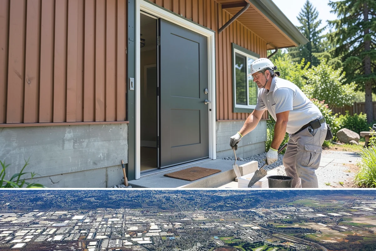 Wainscoting Installation in Kent, King County, WA - Wainscoting is an interior project that proceeds regardless of rain, making it a great way to use the wet PNW months productively.