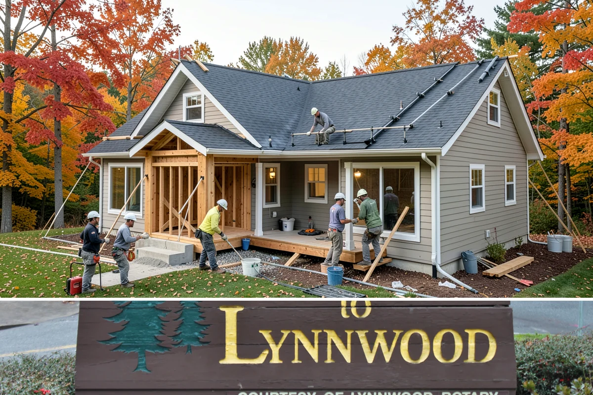 Wainscoting Installation in Lynnwood, Snohomish County, WA - Wainscoting is an interior project that proceeds regardless of rain, making it a great way to use the wet PNW months productively.