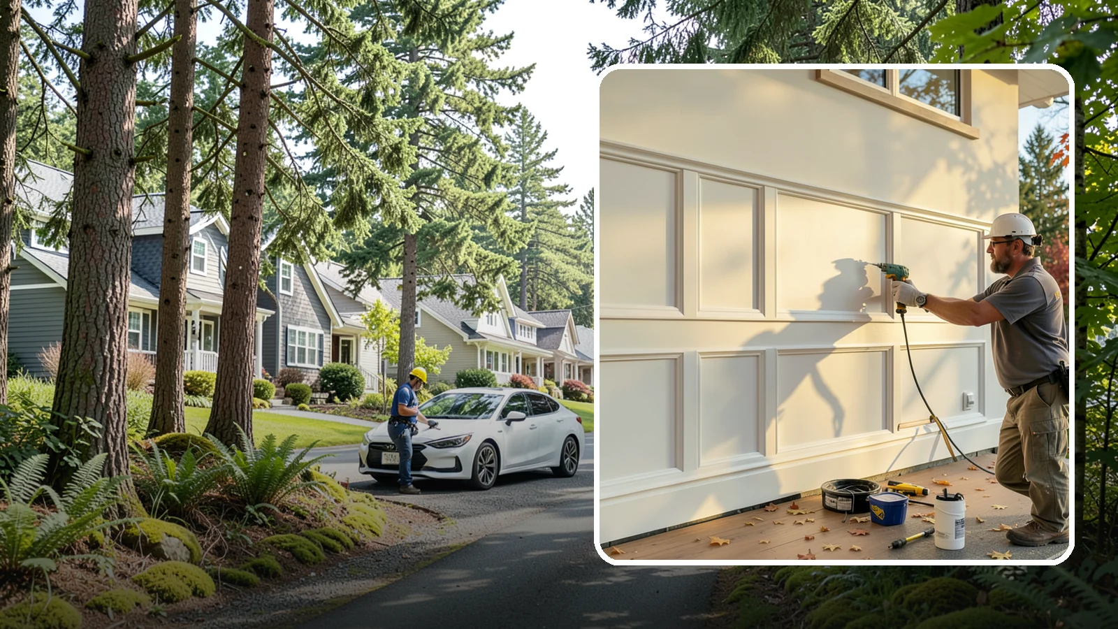 Wainscoting Installation in Normandy Park, King County, WA - Handsome wainscoting installation that dresses the lower wall with paneling for both style and durability.
