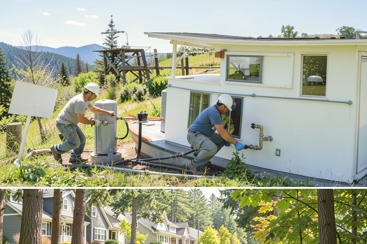Wainscoting Installation in Normandy Park, King County, WA - Wainscoting is an interior project that proceeds regardless of rain, making it a great way to use the wet PNW months productively.