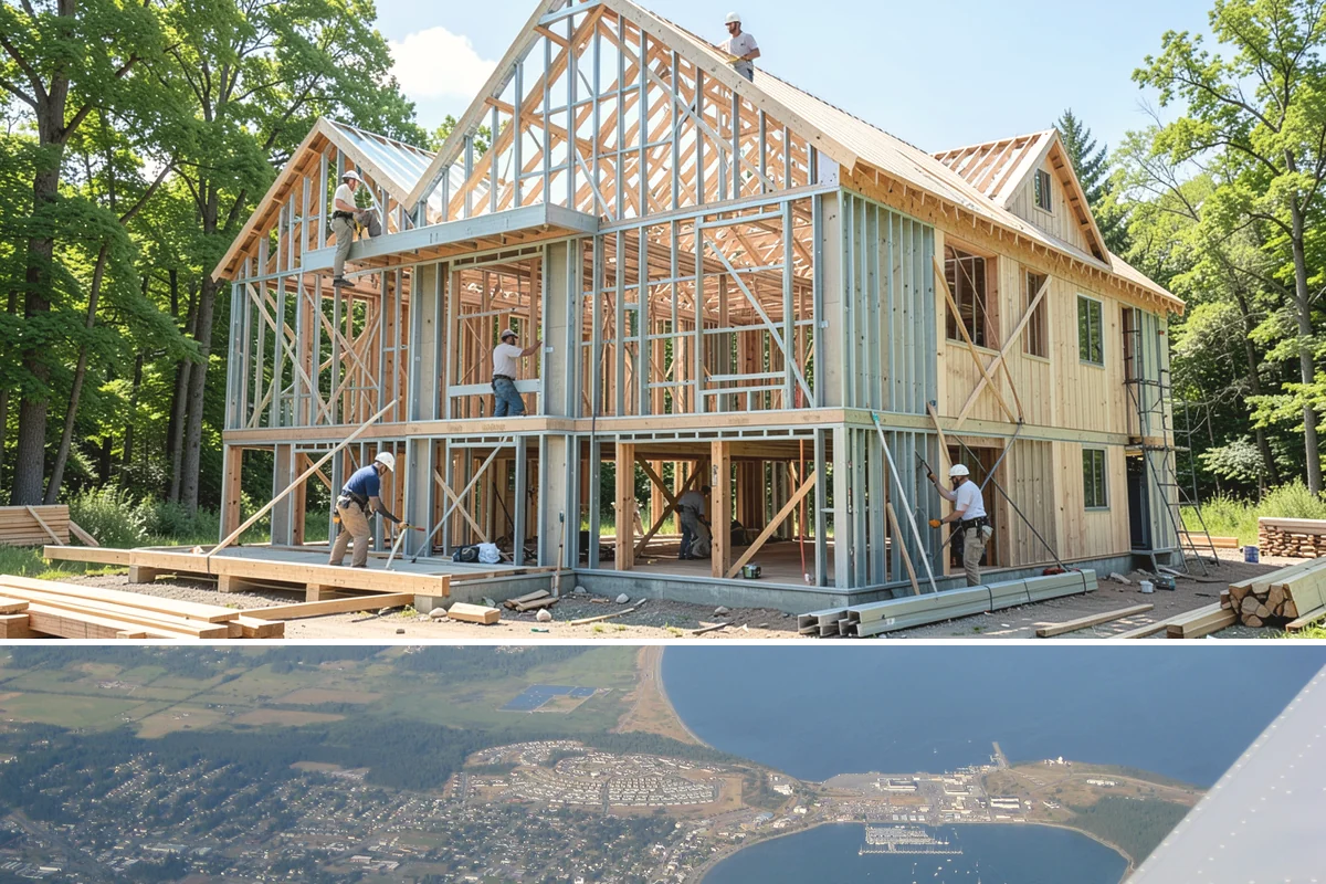 Wainscoting Installation in Oak Harbor, Island County, WA - Wainscoting is an interior project that proceeds regardless of rain, making it a great way to use the wet PNW months productively.