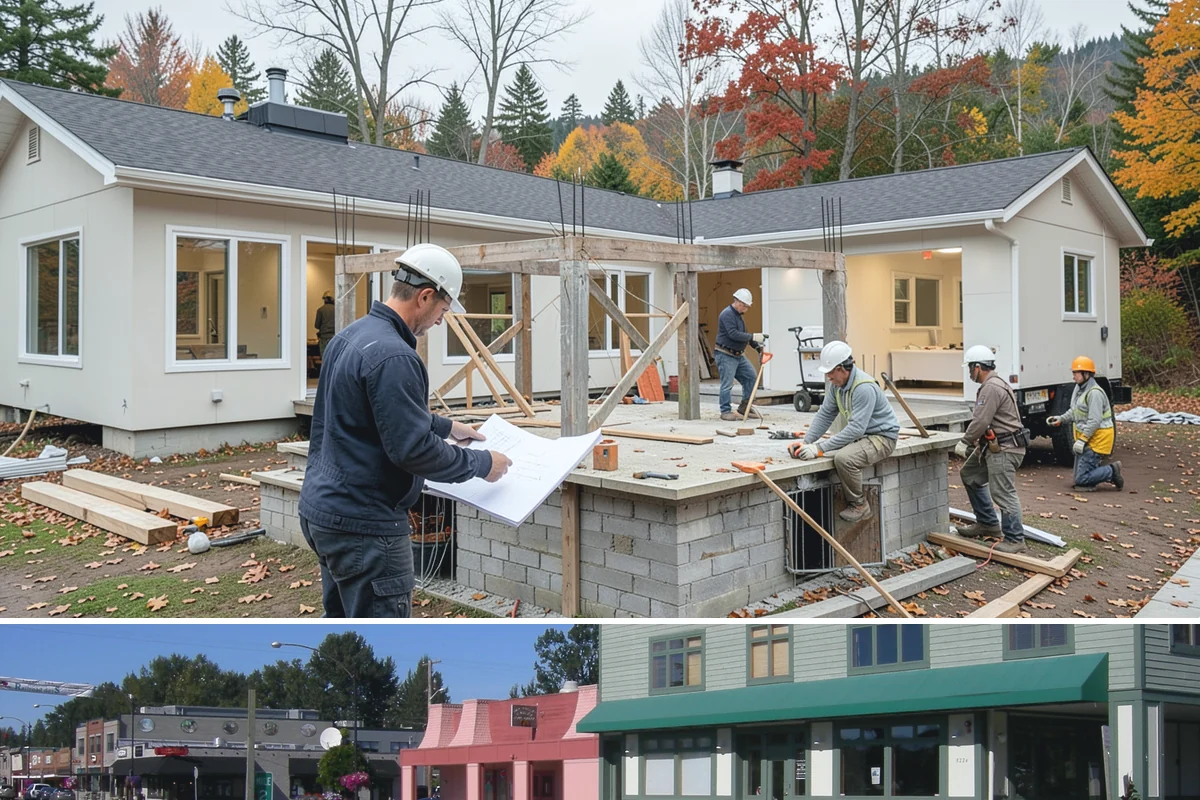 Wainscoting Installation in Snoqualmie, King County, WA - Wainscoting is an interior project that proceeds regardless of rain, making it a great way to use the wet PNW months productively.