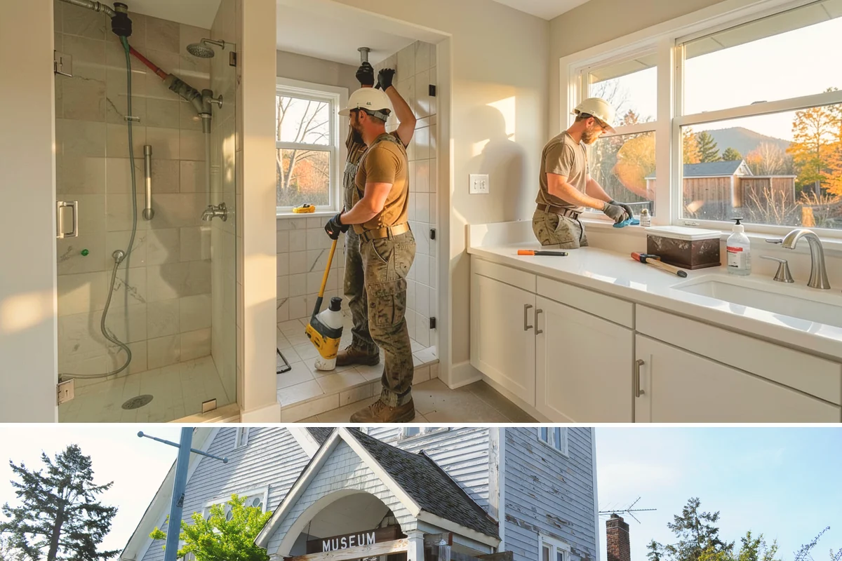 Wainscoting Installation in Steilacoom, Pierce County, WA - Wainscoting is an interior project that proceeds regardless of rain, making it a great way to use the wet PNW months productively.