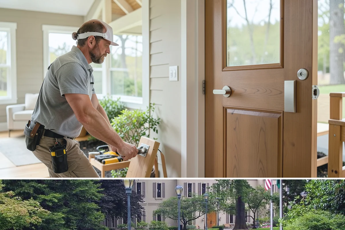 Wainscoting Installation in Woodinville, King County, WA - Wainscoting is an interior project that proceeds regardless of rain, making it a great way to use the wet PNW months productively.
