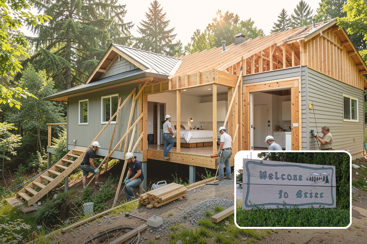 Walk-In Closet Construction in Brier, Snohomish County, WA - Generous capacity for wardrobes, shoes, and accessories