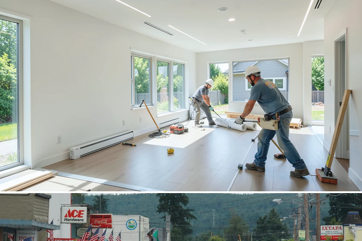 Walk-In Closet Construction in Carnation, King County, WA - Late fall through winter works well for this interior build, letting the crew stay productive while PNW rain limits exterior work.