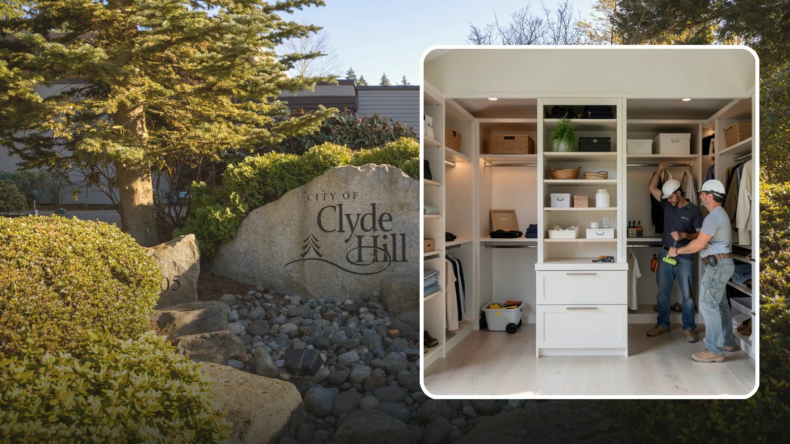 Walk-In Closet Construction in Clyde Hill, King County, WA - We construct spacious walk-in closets that bring boutique-style organization to your Western Washington home.
