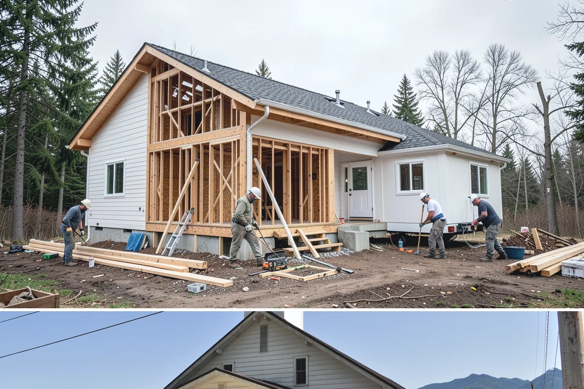 Walk-In Closet Construction in Concrete, Skagit County, WA - Late fall through winter works well for this interior build, letting the crew stay productive while PNW rain limits exterior work.
