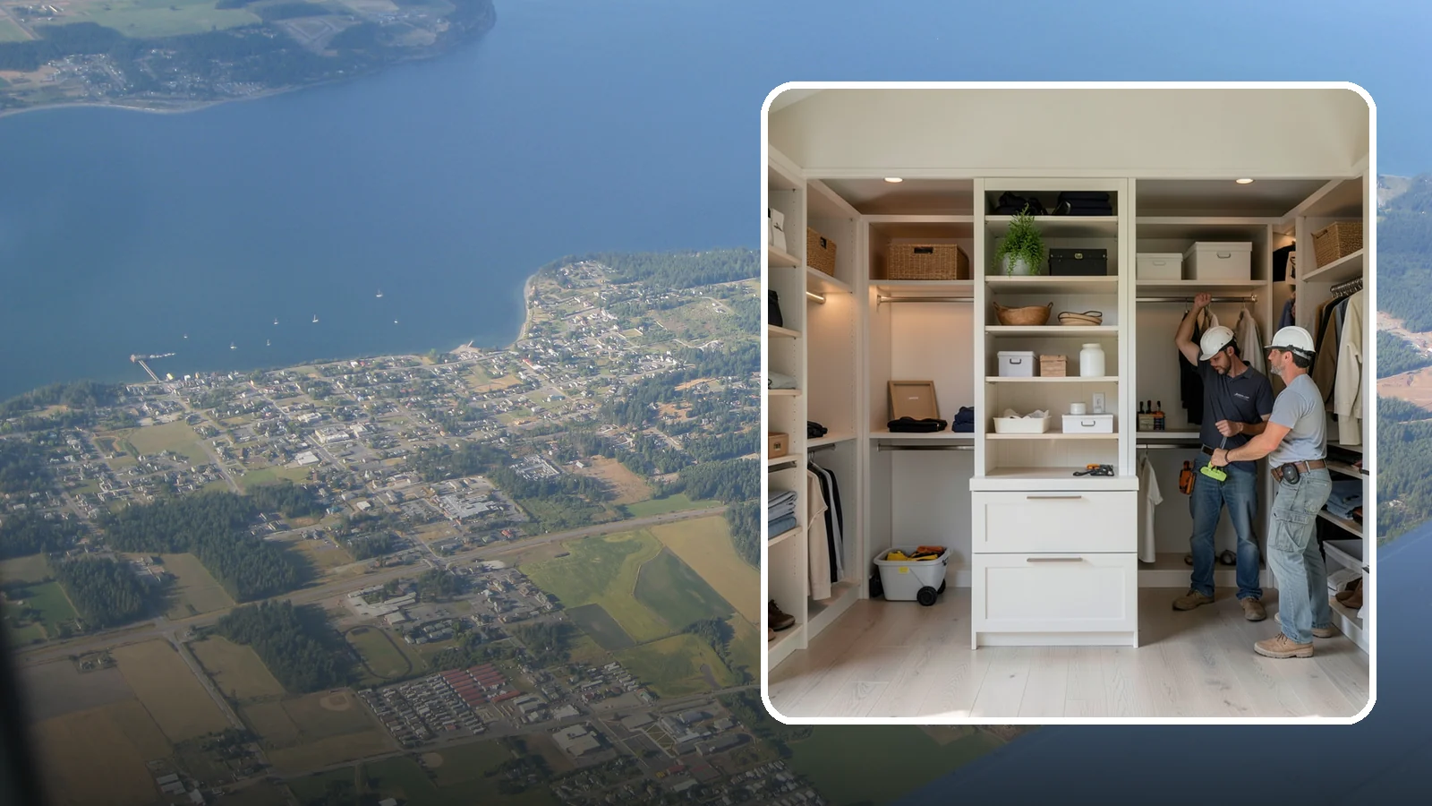 Walk-In Closet Construction in Coupeville, Island County, WA - We construct spacious walk-in closets that bring boutique-style organization to your Western Washington home.